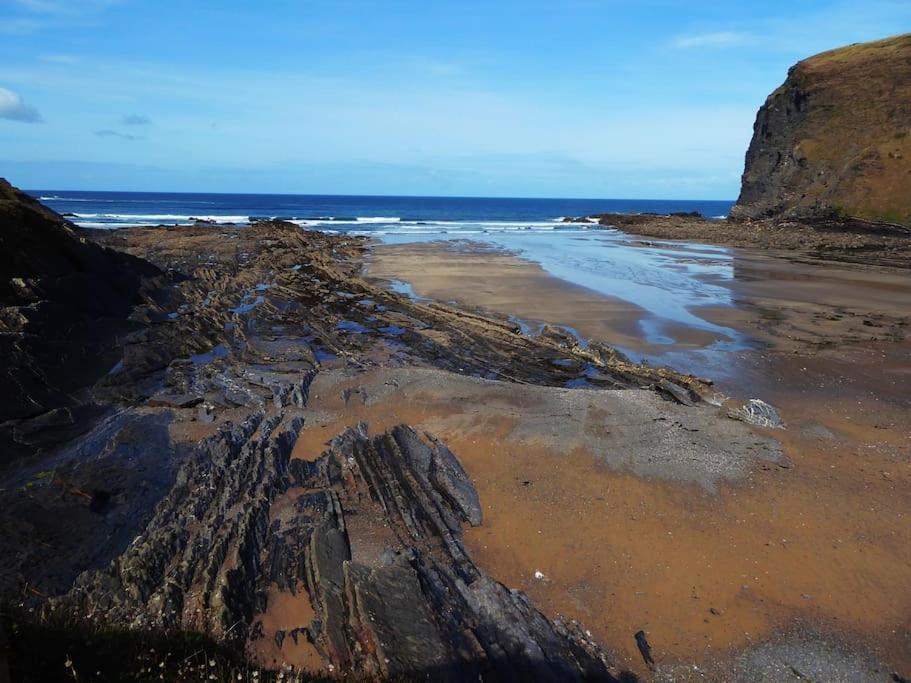 Kallowen Cottage At Crackington Haven, Near Bude And Boscastle, Cornwall エクステリア 写真
