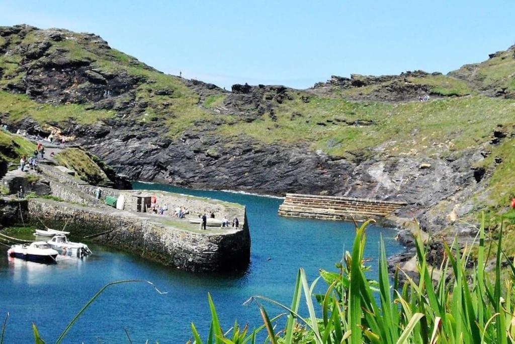 Kallowen Cottage At Crackington Haven, Near Bude And Boscastle, Cornwall エクステリア 写真